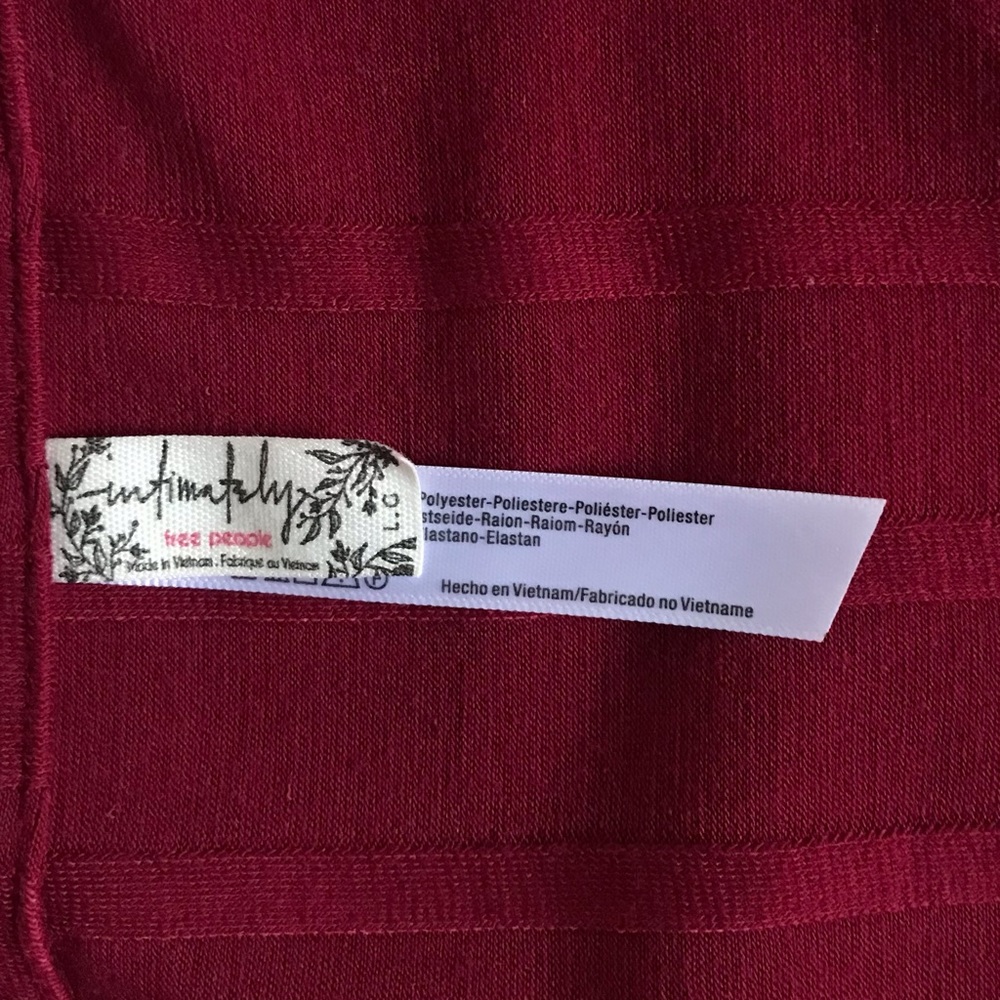 FREE PEOPLE Beside Me Sleek Long Sleeve Ribbed One Piece Square Neck Bodysuit - Picture 2 of 9